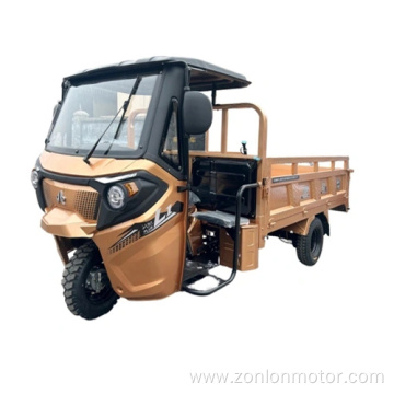 Multipurpose motor tricycle with cab